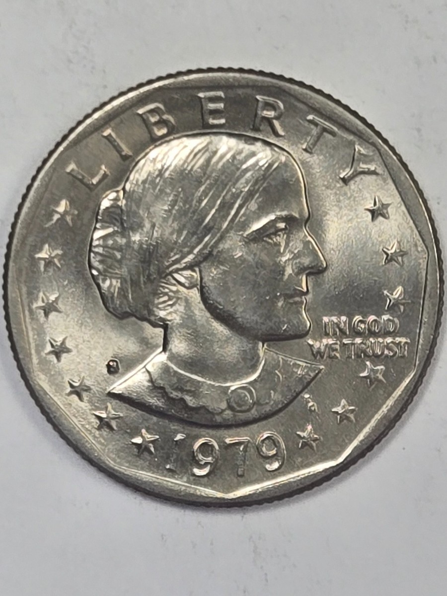 1979 Susan B. Anthony Dollar, Filled S (Type 1), San Francisco