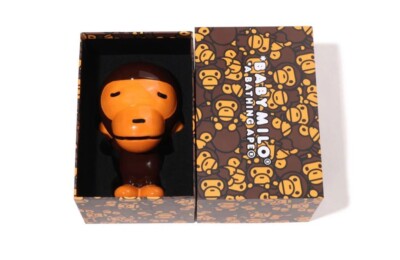 A BATHING APE BAPE PLAY Goods BABY MILO COIN BANK Brown 2022 AW