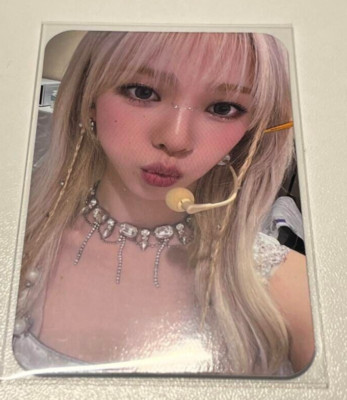 aespa Karina MY WORLD DELUXE BOX Photocard PC Tradingcard w/case