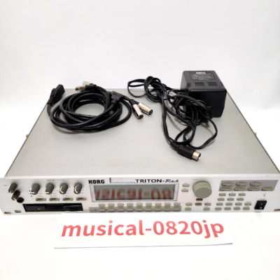 Korg Triton Rack sound Module Synth Synthesizer Sampler Rack | eBay