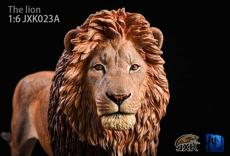 1:6 Scale JXK Studio JXK023A Brown Lion 2.0 Animal Figure Statue