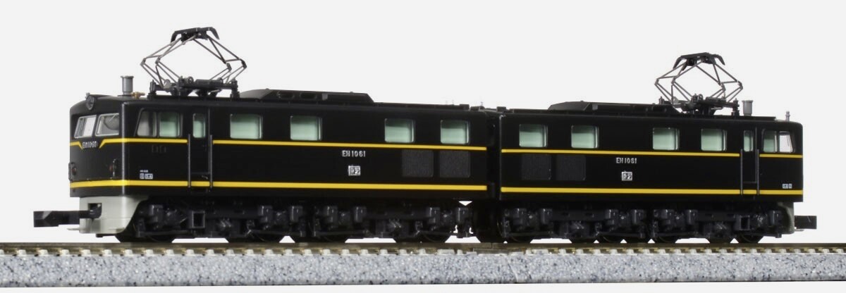kato 3005-1 JNR Electric Locomotive EH10 set (2), n scale, NIB