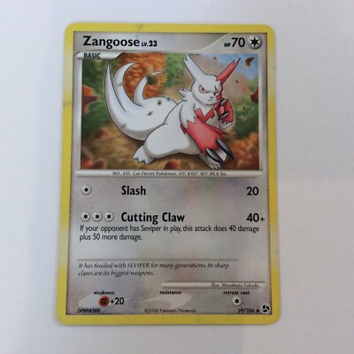 2008 Pokemon Card Zangoose LV. 23 HP 70 59/106 | eBay