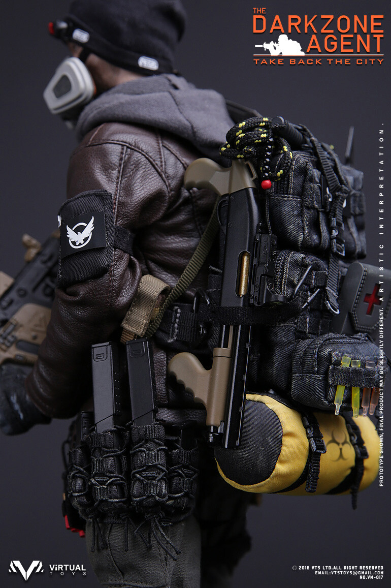 VTS Toys 1/6 (VM-017) THE DARKZONE AGENT Tom Clancy's The Division