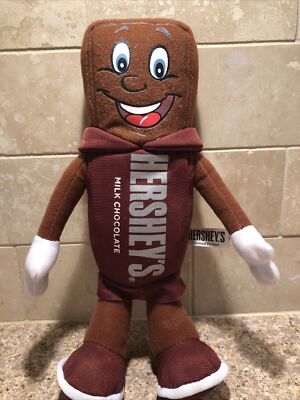 Vintage Hershey Park Milk Chocolate Bar Man Plush Hershey Park PA