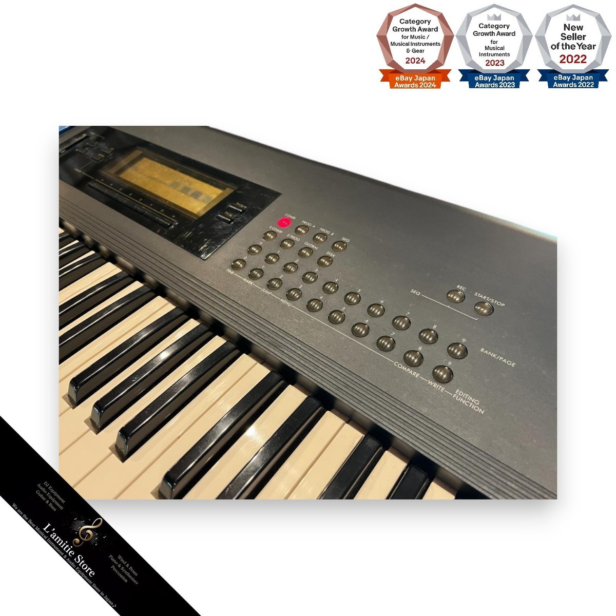 Korg T3 EX Music Workstation Keyboard Synthesizer Japan Musical