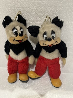Vintage 1982 Andy Panda Plush Bear Stuffed Animal by Walter Lantz