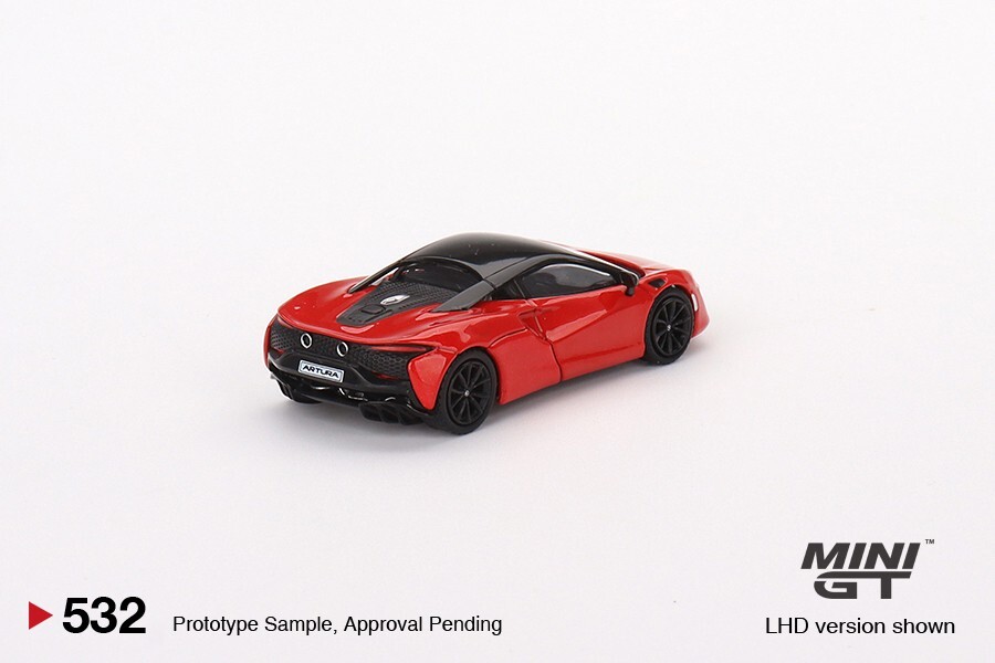 Mini GT 1:64 McLaren Artura Vermillion Red LHD #532 | eBay