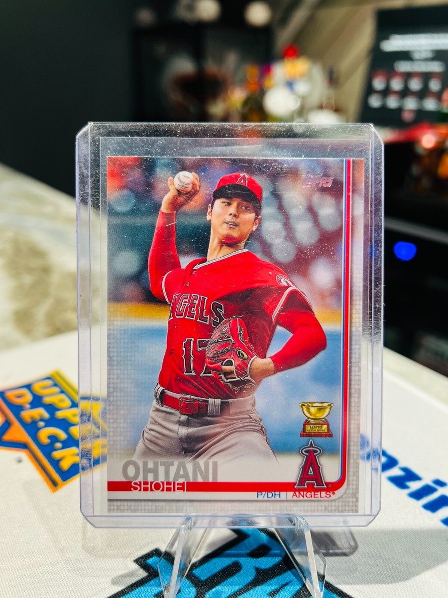 2019 Topps - #600 Shohei Ohtani GOLD CUP ROOKIE DODGERS ANGELS RC