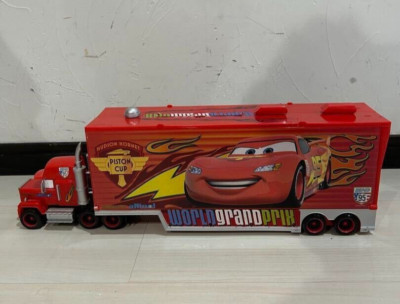 Mack Trailer Cars Mini Set Of 10 Disney Store Exclusive Used From