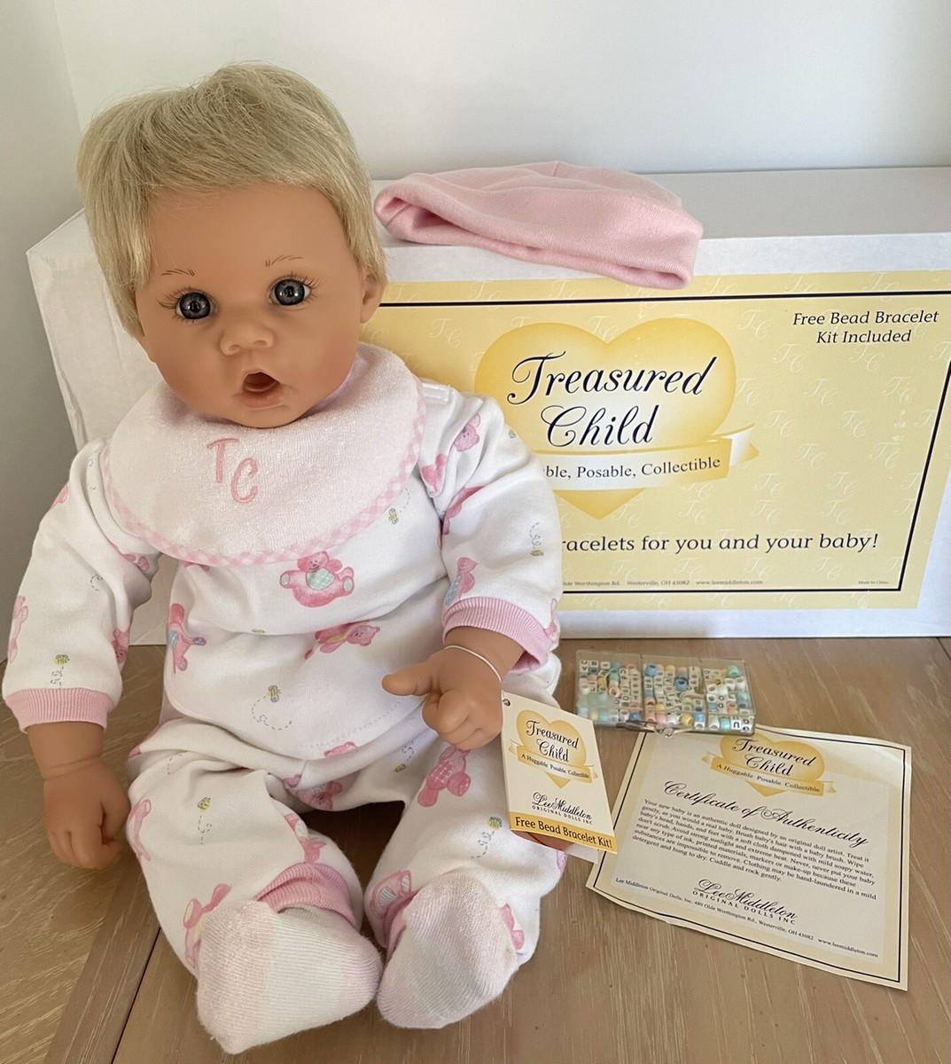 Vintage Lee Middleton Original Doll by Reva Treasured Child P