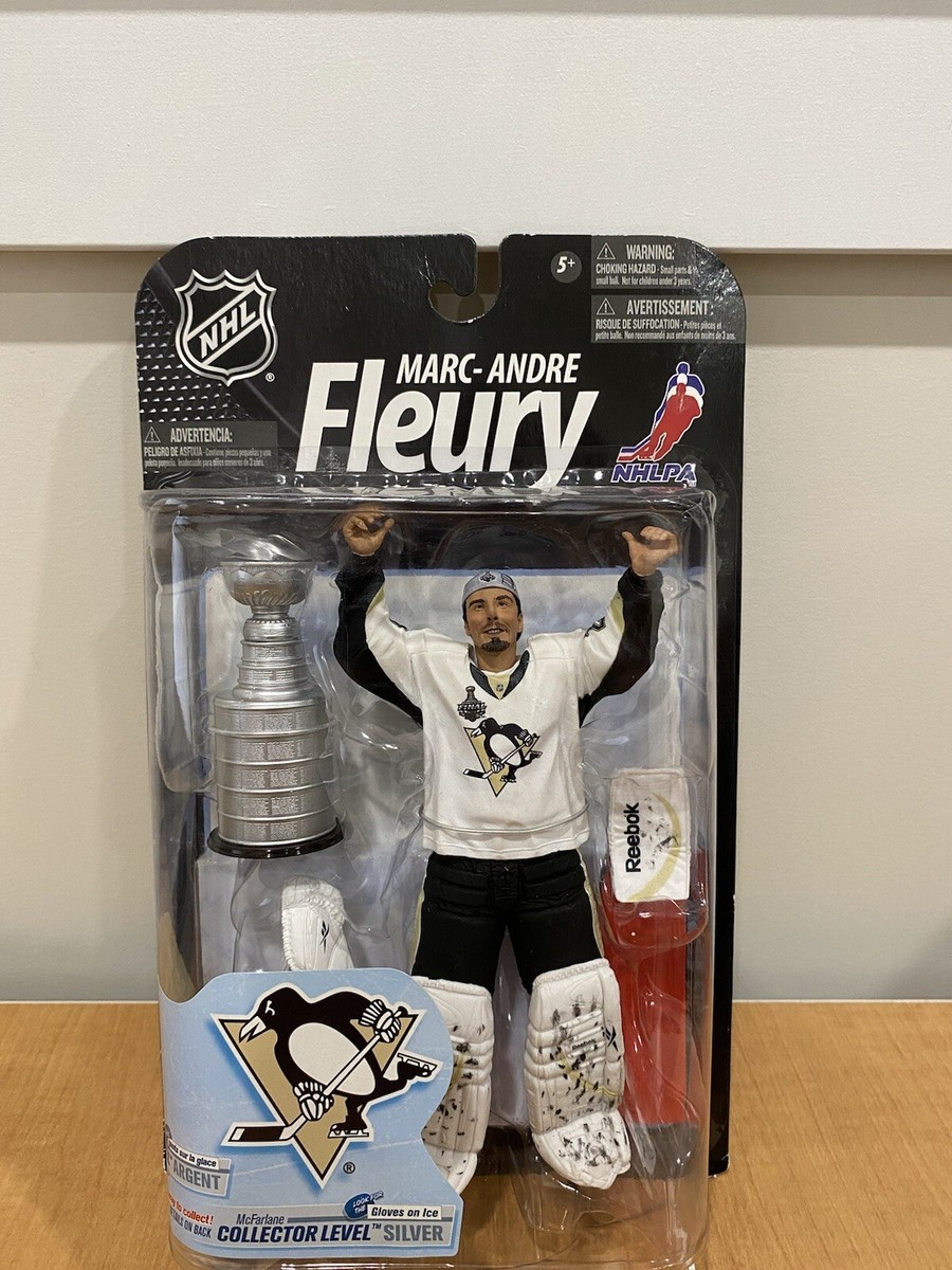 Marc-Andre Fleury Penguins w/ Stanley Cup Collector McFarlane #517