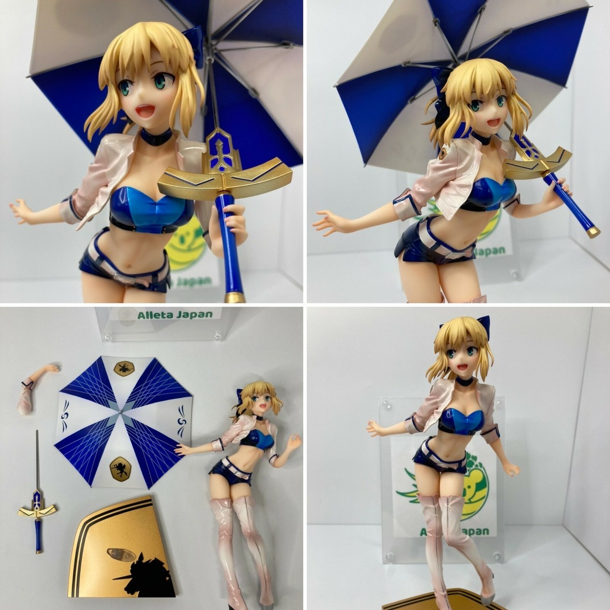 Fate stay night Saber TYPE MOON RACING Ver. 1/7 Scale PVC Figure