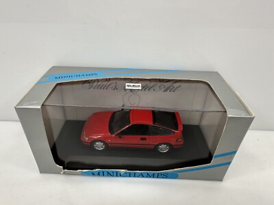 Minichamps 1989 Honda CR-X Coupe Rio Red 1/43 HTF | eBay