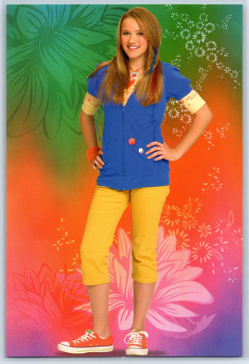 2008 Panini Disney Hannah Montana Lilly Truscott Emily Osment 4x6