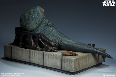 JABBA THE HUTT & THRONE~DELUXE SIXTH SCALE FIGURE SET~#100410