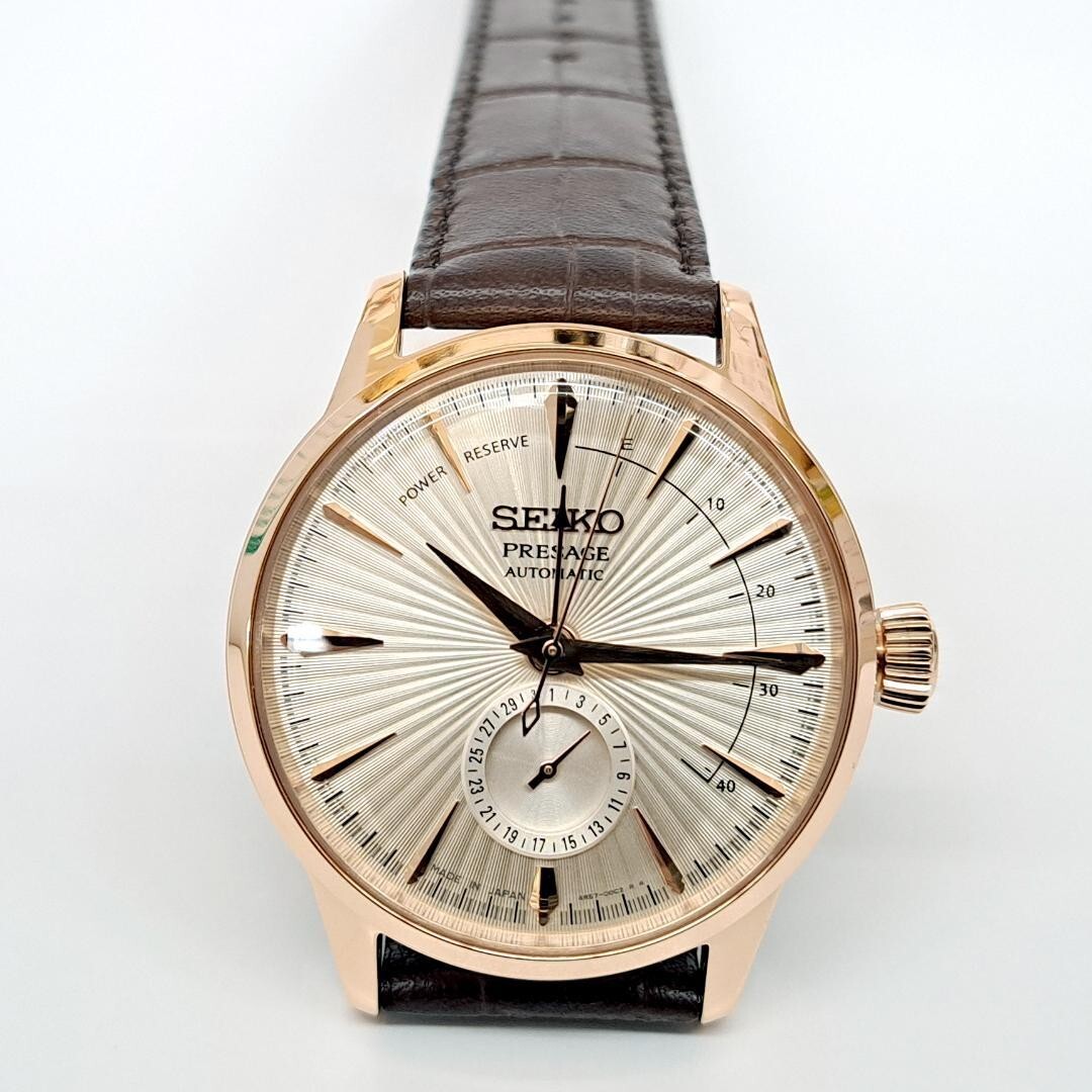 SEIKO PRESAGE SARY132 Rose Gold Automatic Mechanical Elegant Men
