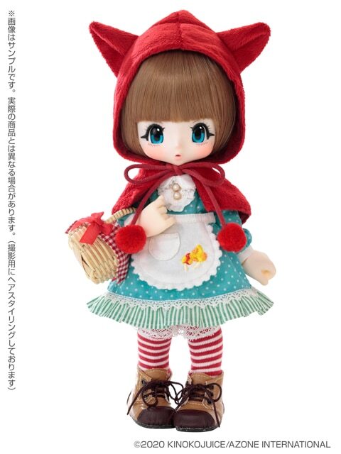 Azone Kikipop Okami-chan & Zukin-chan Zukin-chan Doll - AKP001-KOZ