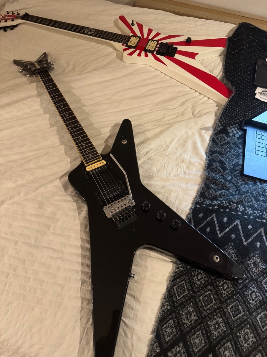 1995 Washburn Dimebag Darrell Dime 333 Blackjack w/ Upgrades | eBay