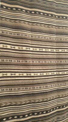 IKEA Kattrup Area Rug Flatwoven Handmade Gray 7'10