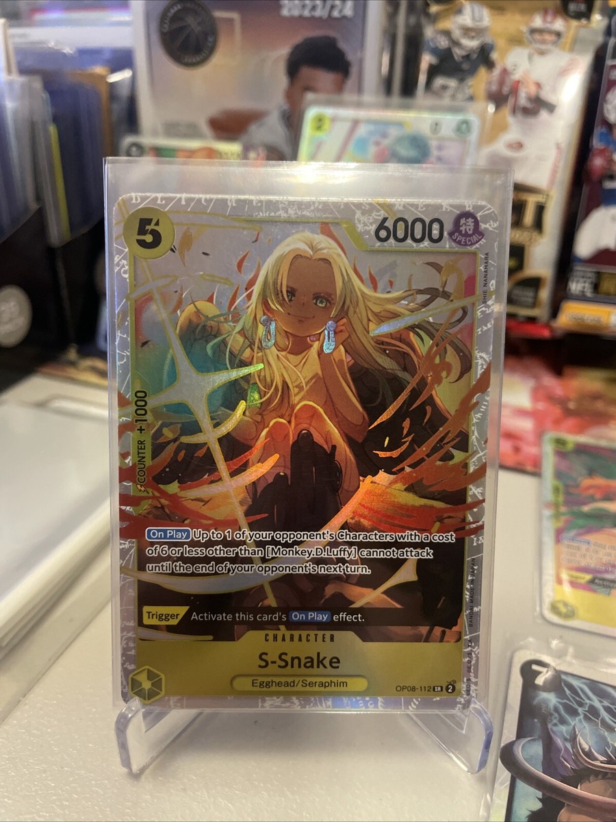 One Piece Card Game S-Snake OP08-112 SR English Set Of 4 Cards | eBay
