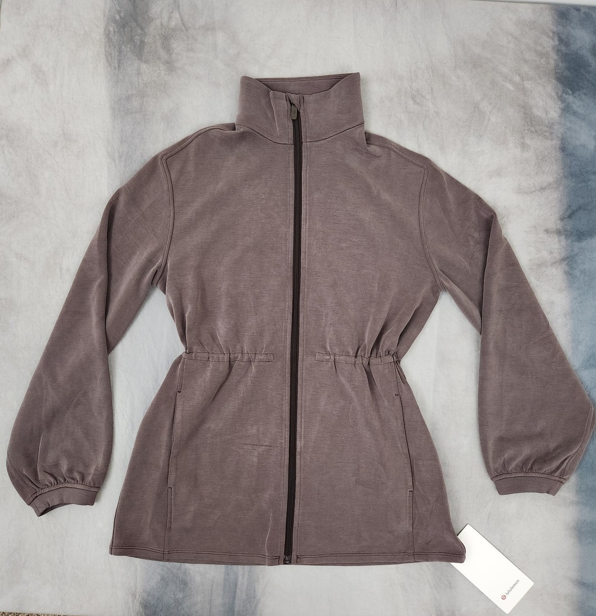 Lululemon Softstreme Cinch Waist Full Zip Jacket Espresso LW3IV5S