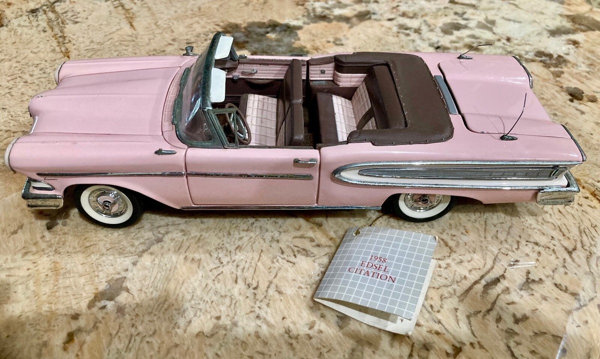 FRANKLIN MINT 1958 EDSEL 1:24 SCALE | eBay
