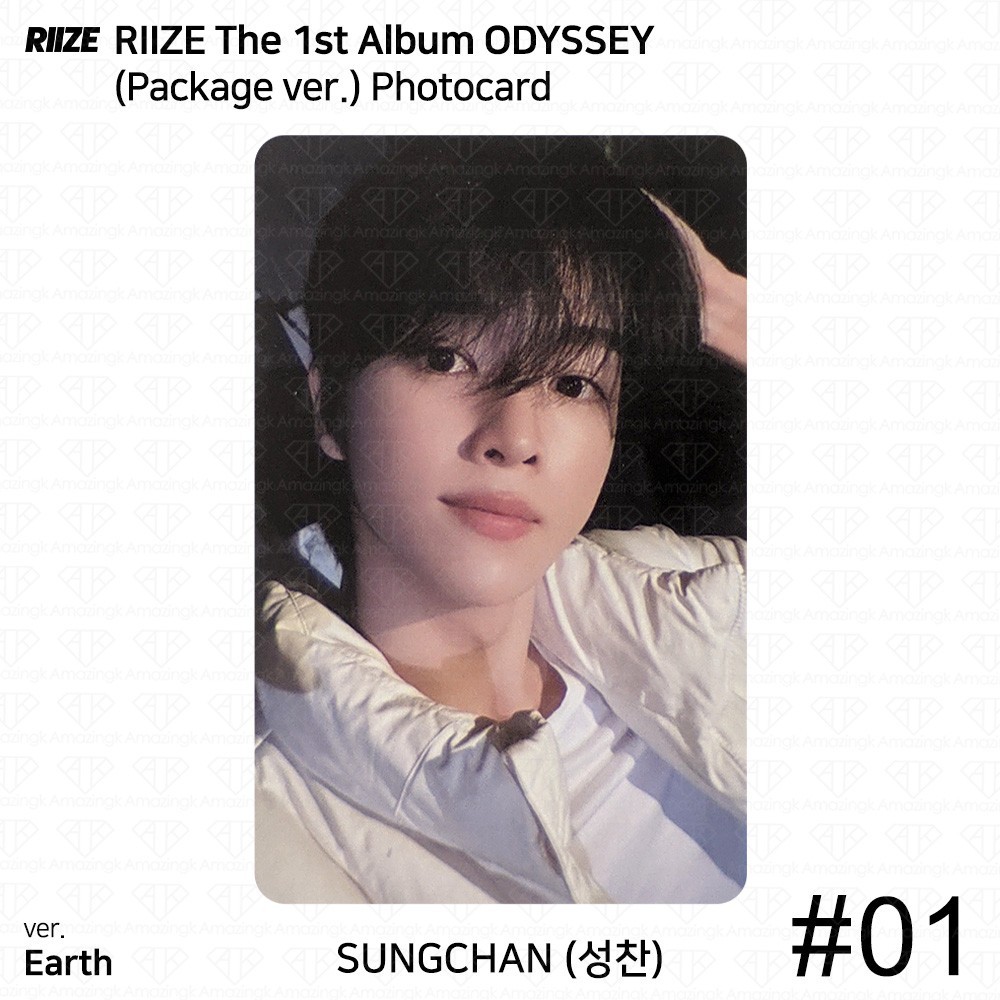 RIIZE The 1st Album ODYSSEY Package ver. Official Photocard WONBIN