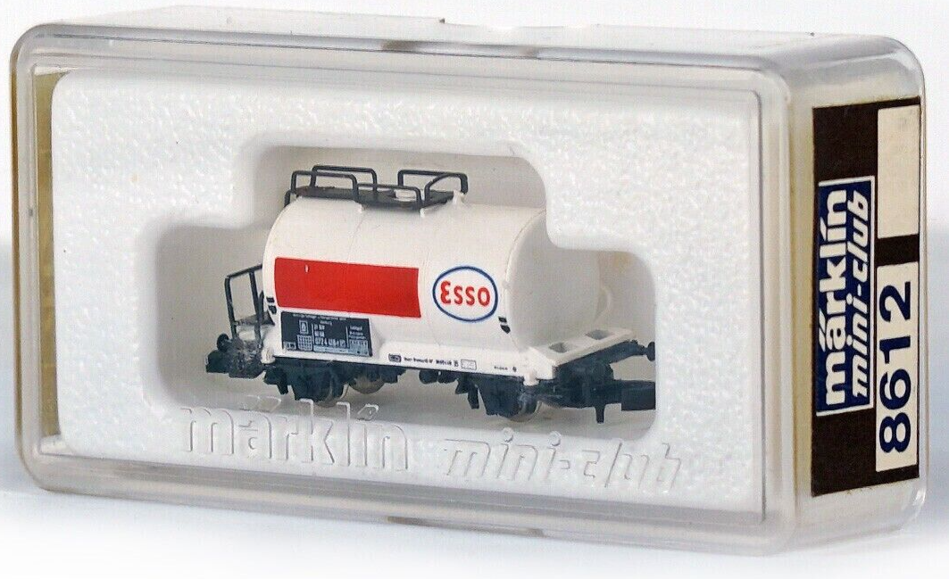 Z Scale Marklin Mini-Club 8612 ESSO Tank Car DB LNIB | eBay