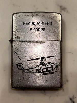 War Zippo - RARE 1962 USED ZIPPO LIGHTER - ORIGINAL VINTAGE