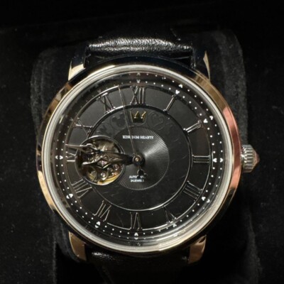 Kingdom Hearts / 20th Anniversary Automatic Watch Round Open Heart
