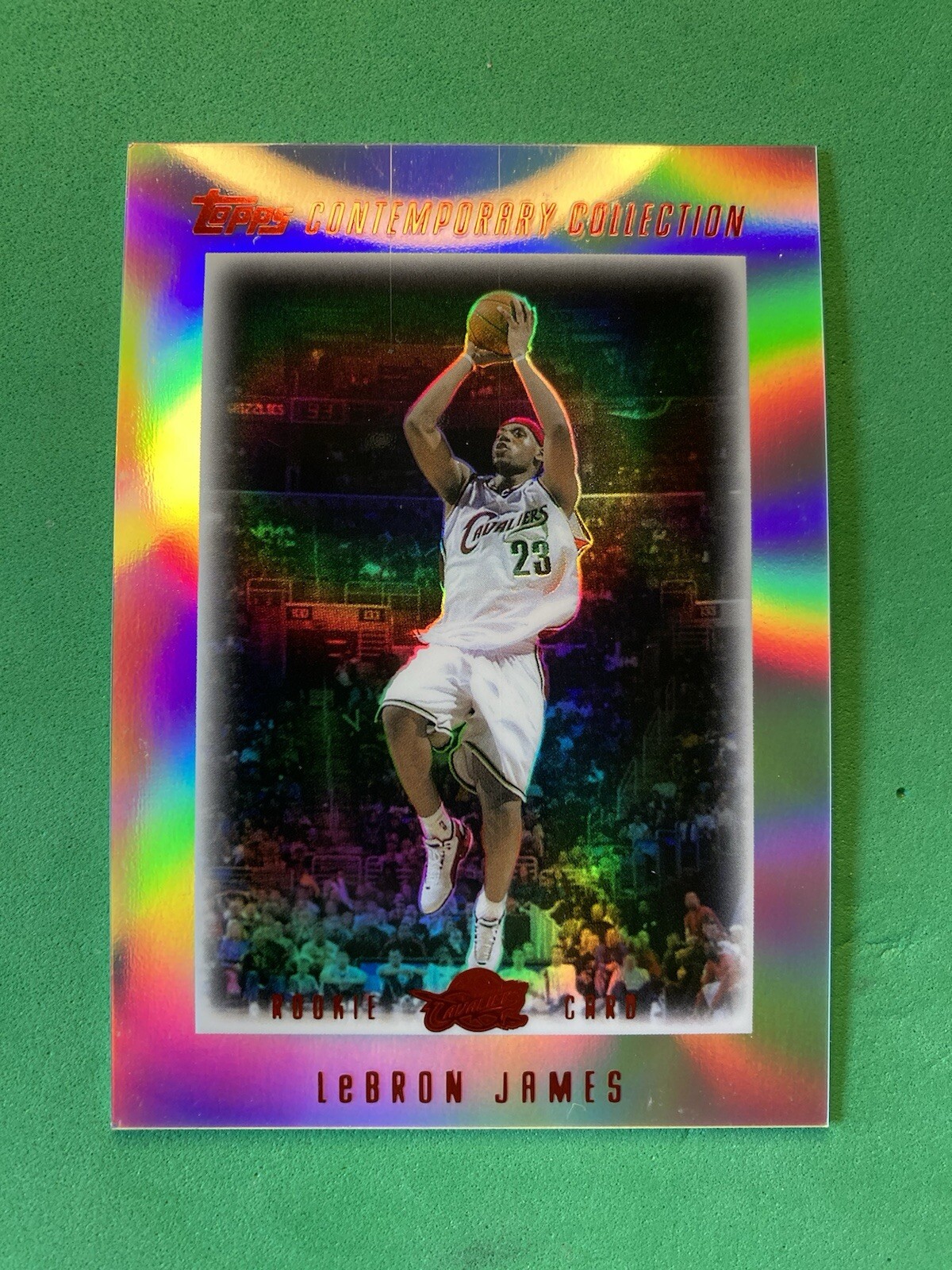 LeBron James 2003 Topps Contemporary Collection #1 Red /225 Price