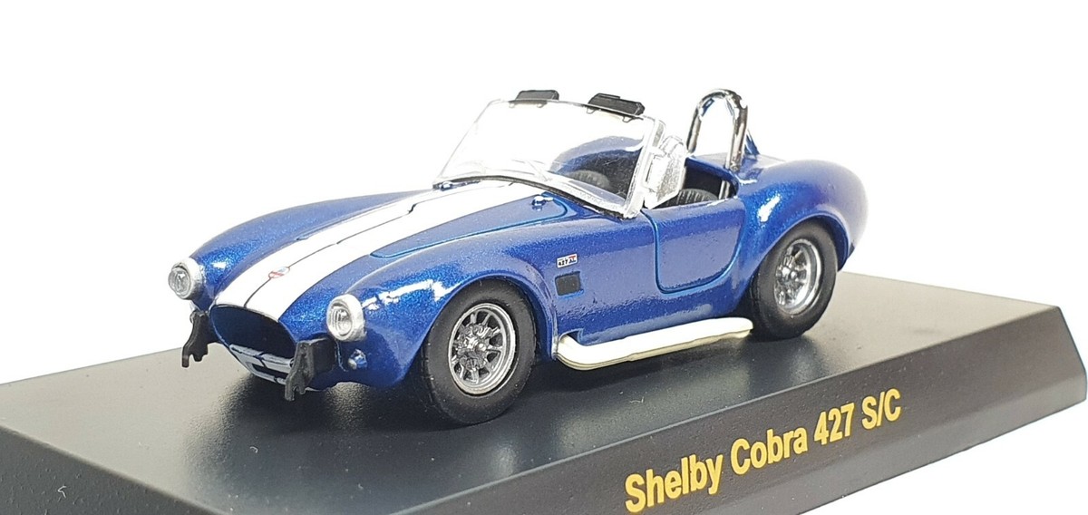 Kyosho 1/64 SHELBY COBRA 427 S/C BLUE diecast car model | eBay
