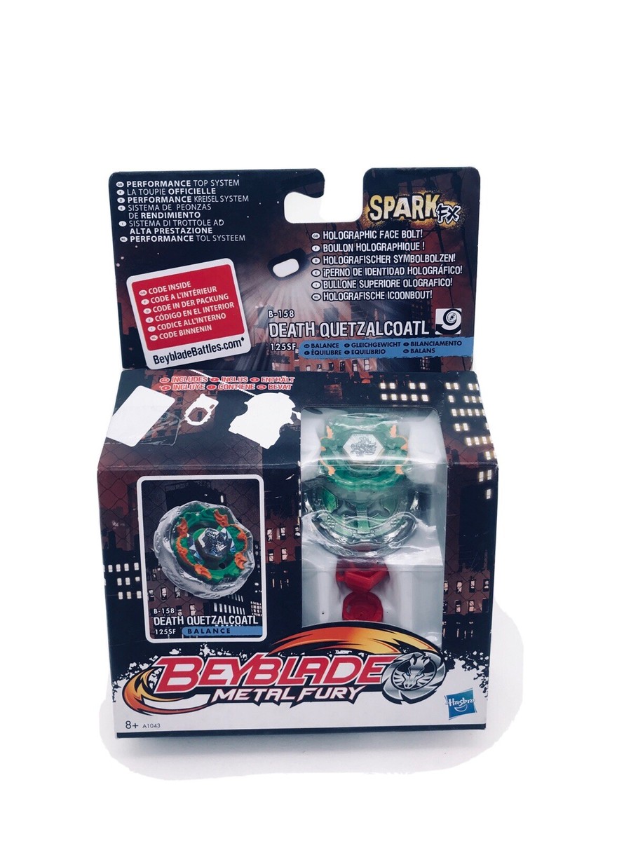 Hasbro Beyblade Metal Fury B-158 Death Quetzalcoatl 125SF Balance