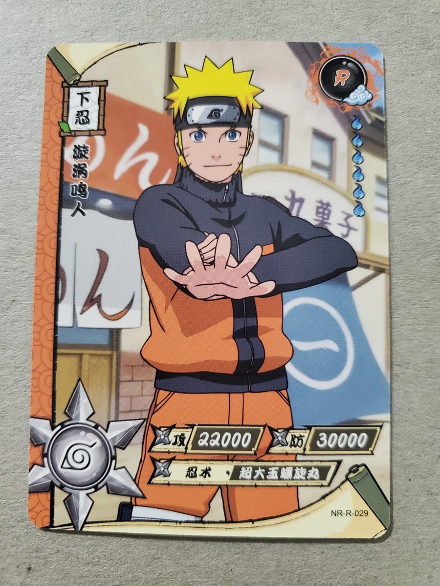 Naruto Uzumaki- MINT - Kayou Naruto Card CCG TCG NR-R-029 Rare | eBay