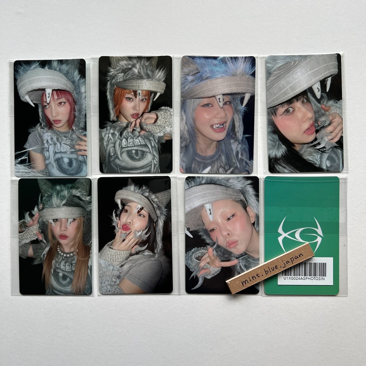 XG 5th Single『WOKE UP』Official Japan Shop POB Photo card ALPHZ