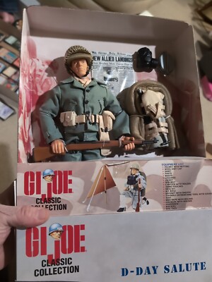 G.I Joe Classic Collection D-DAY SALUTE Action Figure 1997 BRAND