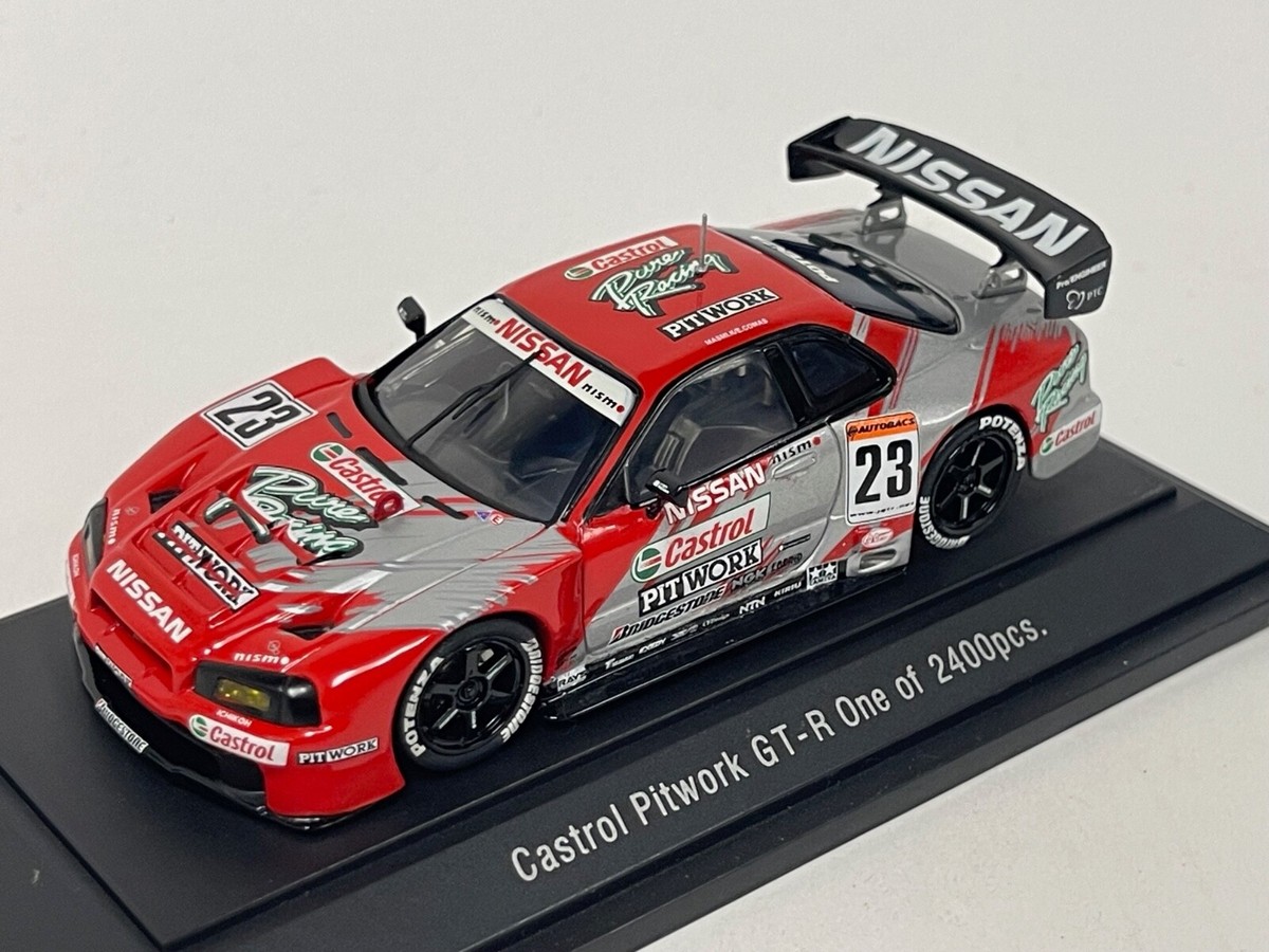 1/43 Ebbro Castrol Pitwork Nissan GT-R R34 JGTC 2002 car #23 #333