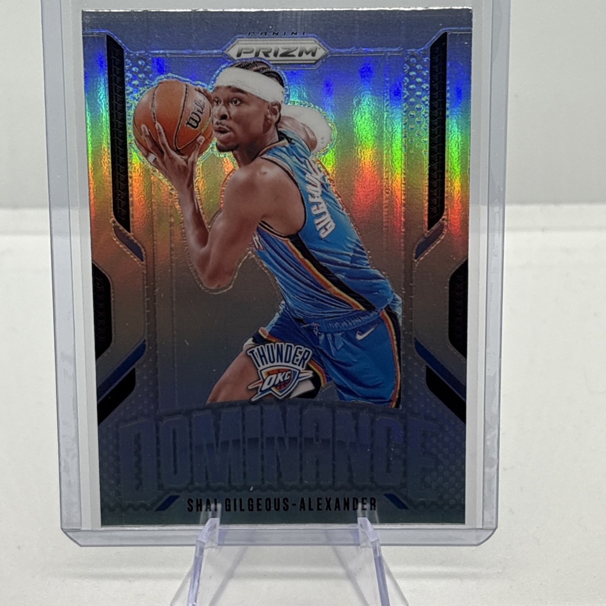 2024-25 Panini Prizm SHAI GILGEOUS ALEXANDER DOMINANCE SILVER
