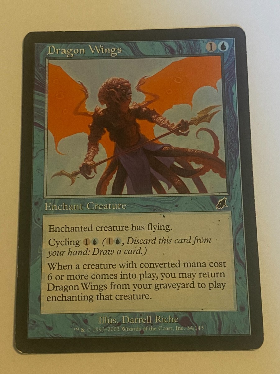 Dragon Wings - Scourge - Magic the Gathering MTG Nice! | eBay