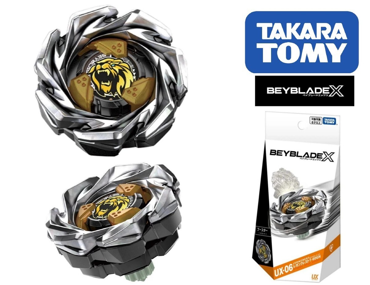 Takara Tomy Beyblade X UX-06 Booster Leon Crest 7-60GN | eBay