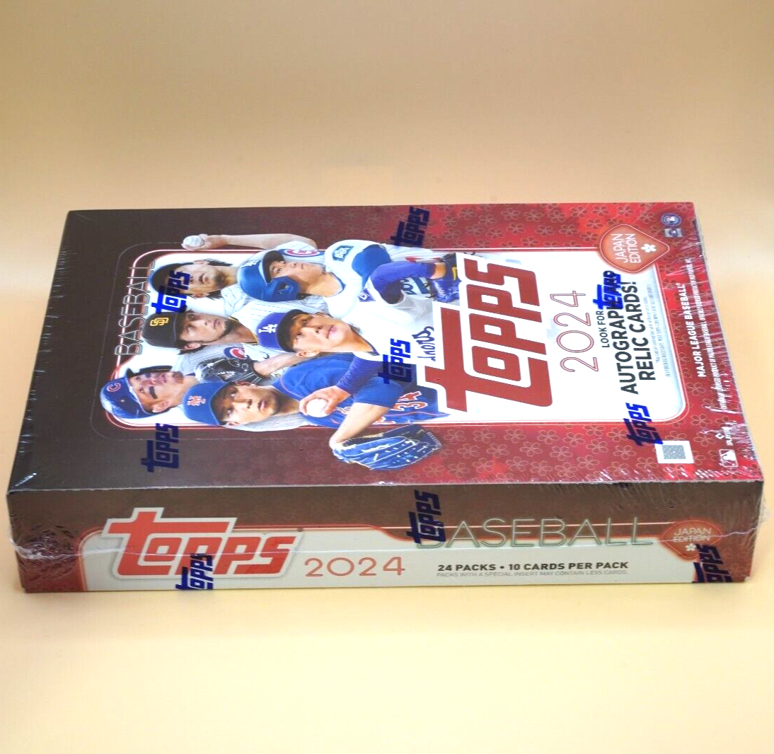 Topps MLB Baseball JAPAN SPECIAL EDITION 2024 Hobby 1 Box SHIP