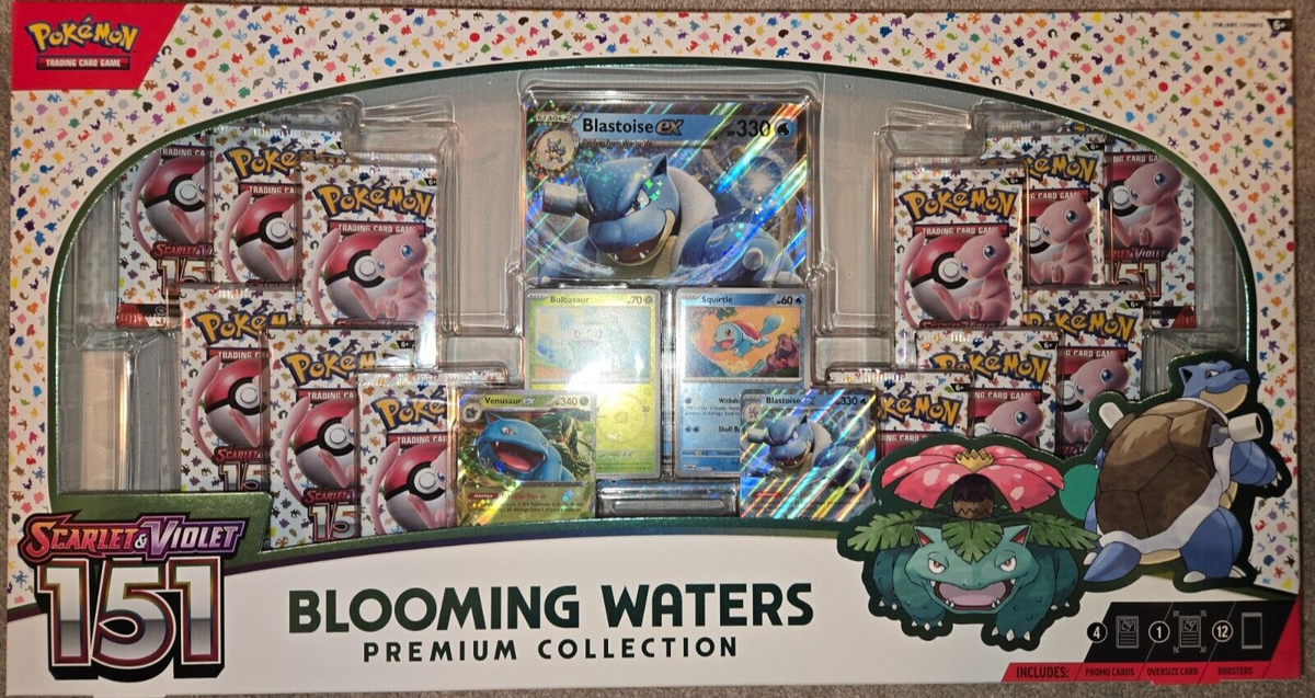 Pokemon TCG Scarlet & Violet 151 Blooming Waters Premium