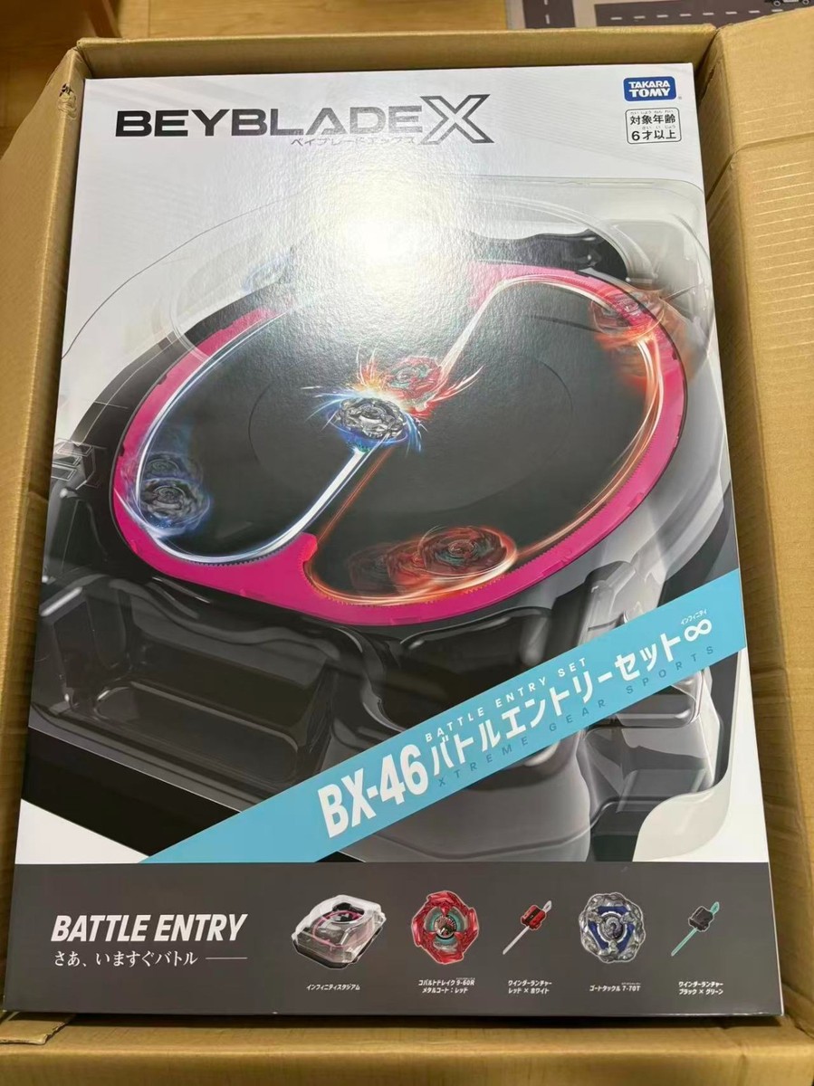 BEYBLADE X BX-46 Battle Entry Set ∞(Infinity) Oct.11 2025 Stadium