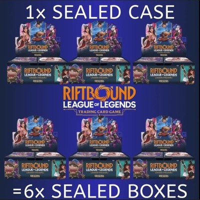 Riftbound League of Legends Origins Booster Box (48 Boxes) SEALED