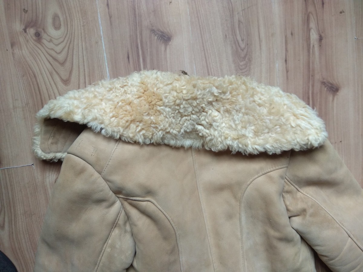 ソ連軍 実物 シープスキンコート бекеша Vintage Soviet Army USSR