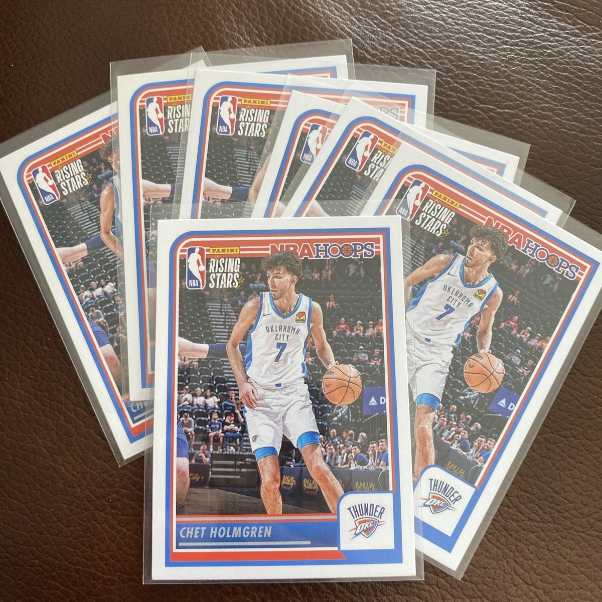 1 2023-24 Panini NBA Hoops Rising Stars CHET HOLMGREN OKC - EVENT