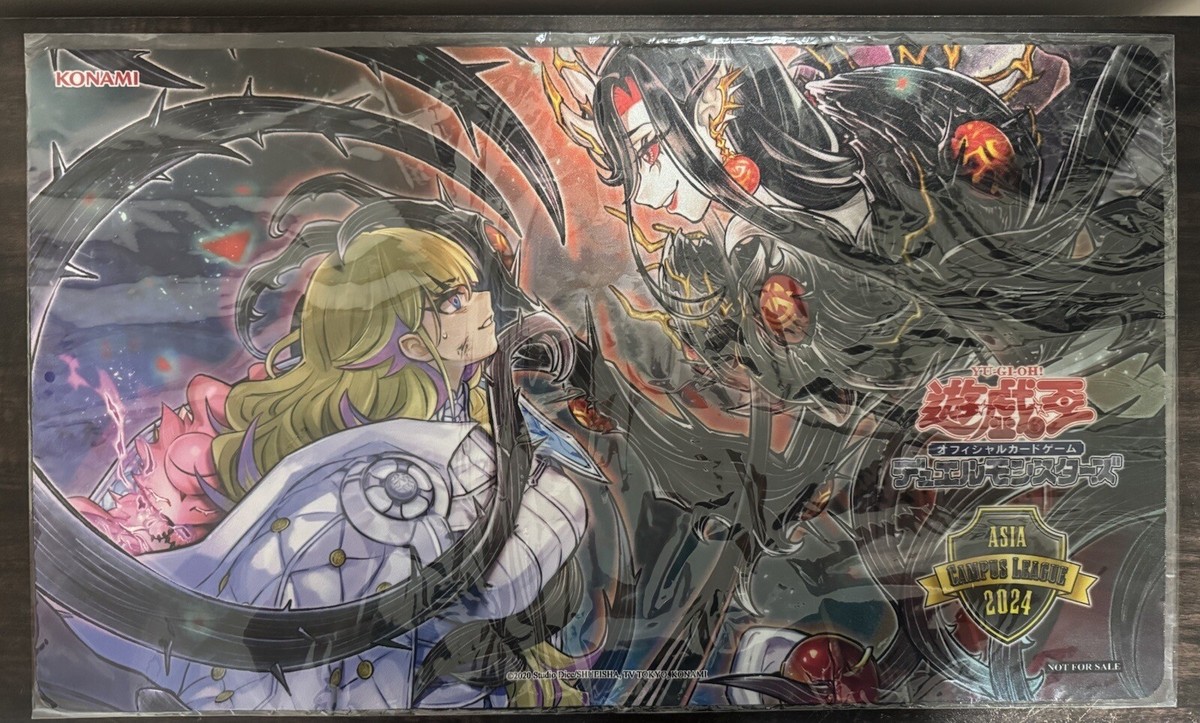 YUGIOH AZAMINA APHES ASIA CAMPUS LEAGUE 2024 WINNER PLAYMAT (ASIA
