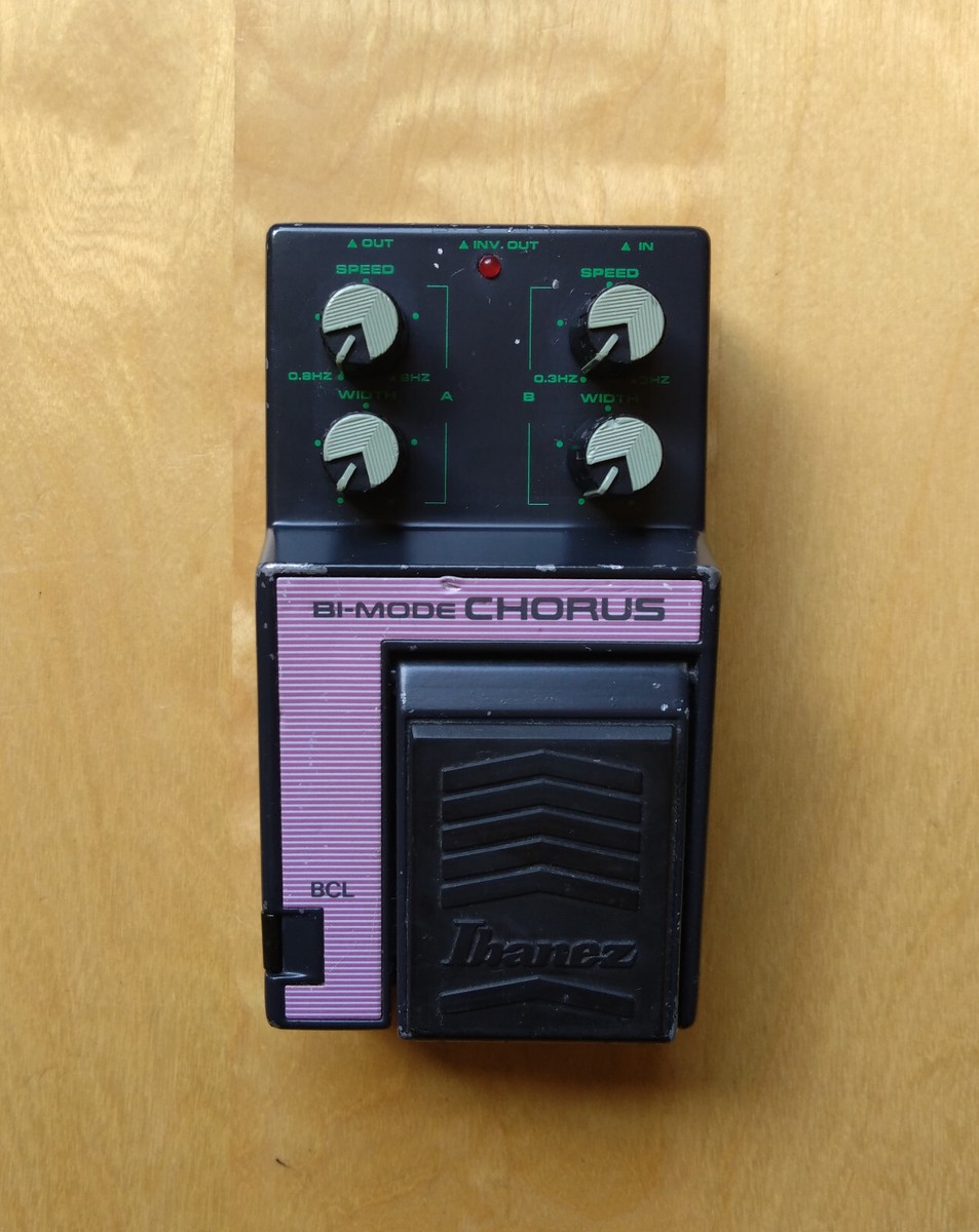 Ibanez BCL Bi-Mode Chorus Pedal Made In Japan vintage 80s | eBay