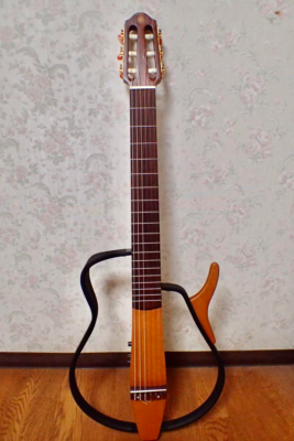 Yamaha Silent SLG100N Acoustic/Electric Guitar for sale online | eBay